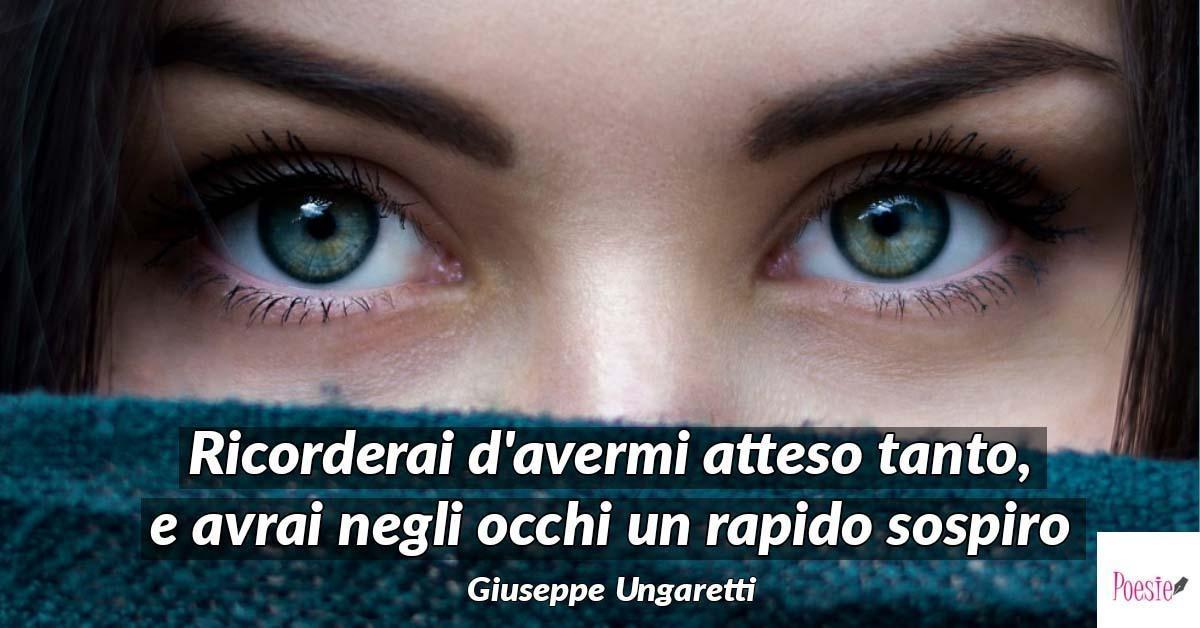 Poesia di Giuseppe Ungaretti - La madre