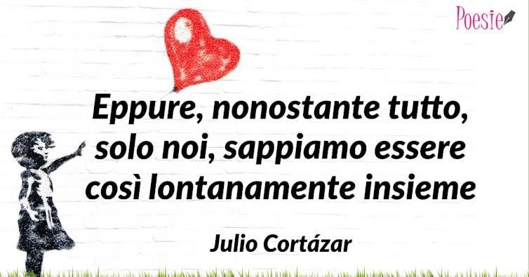 Eppure, nonostante tutto, solo noi, sappiamo essere così lontanamente insieme